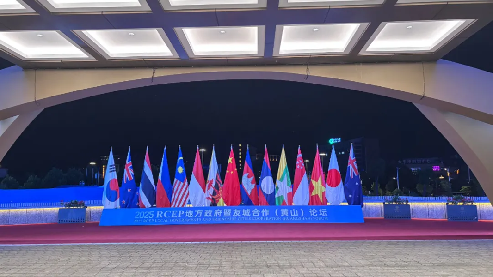 译博集团助力2025RCEP地方政府暨友城合作（黄山）论坛开幕式圆满完成